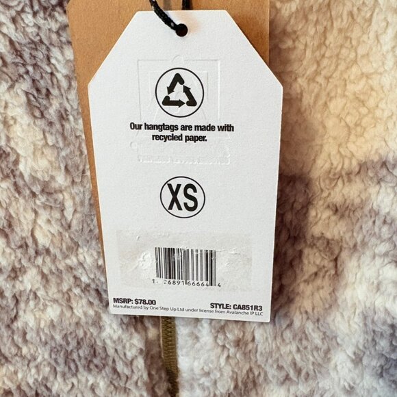 Avalanche Jacket Women Fleece Full Zip Floral Print - Picture 6 of 9